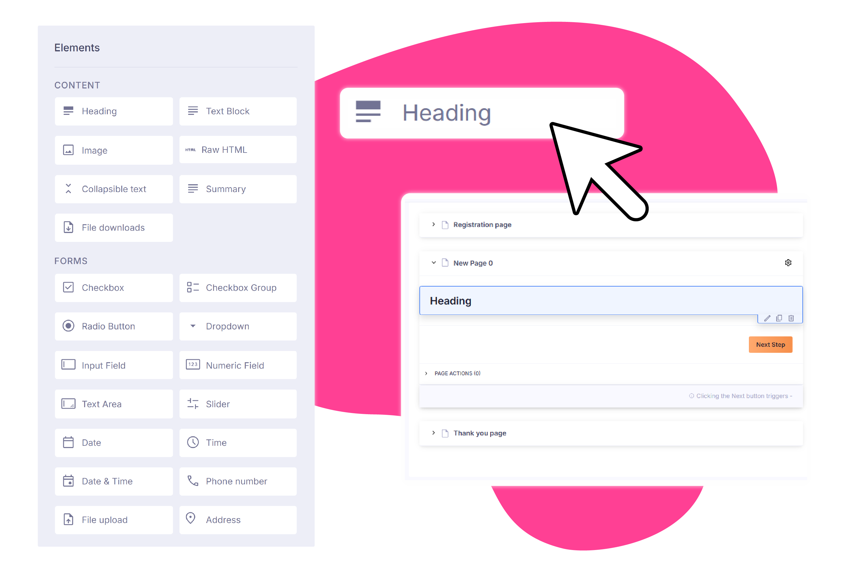 Drag & Drop Illustration